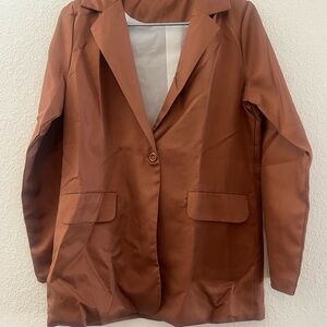 Light weight brown Women's Blazer
